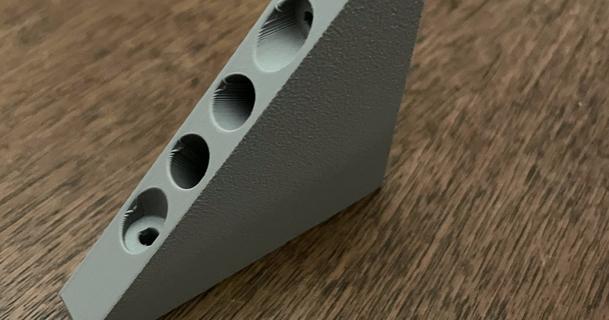 corner bracket gray seas download free stl model printablescom 3d models hobby & makers mechanical parts cornerbracket 3d print model - Mito3D