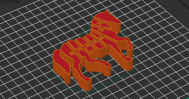 flexi horse remix stronger links dinkelmeme download free stl model printablescom 3d models toys & games printinplace 3d print model - Mito3D