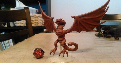 wyvern mz4250 download free stl model printablescom 3d models toys & games board dnd dragon game pathfinder reptile 3d print model - Mito3D