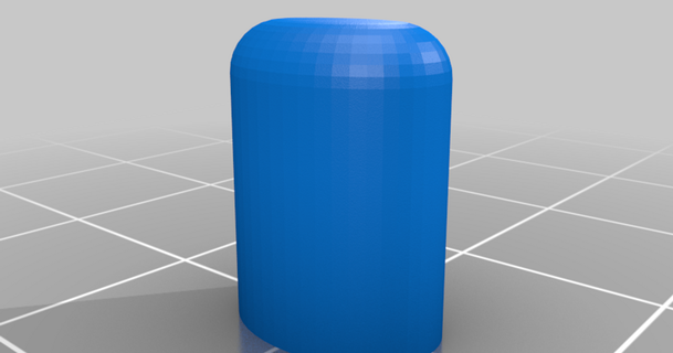 tesseract sweet sixteen fader cap justaguywithhobbies download free stl model printablescom 3d models hobby & makers music 3d print model - Mito3D