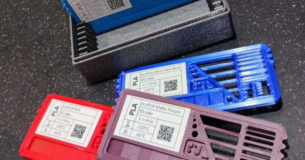 filamento amostra re remix taco azul baixar livre stl modelo printablescom 3d modelos impressoras teste coleção cor relógio cores 3d print model - Mito3D
