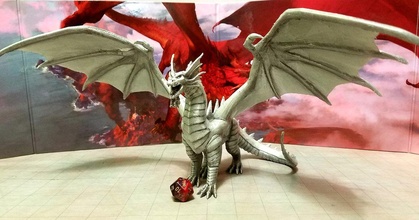 Bahamut Dieu métallique dragons mz4250 Télécharger libre stl modèle imprimablescom 3d modèles jouets Jeux planche dnd dragon donjons Dragons 3d print model - Mito3D