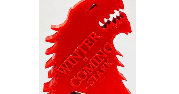 game thrones bottle opener r3d download free stl model printablescom 3d models household kitchen bottleopener gadget gameofthrones 3d print model - Mito3D