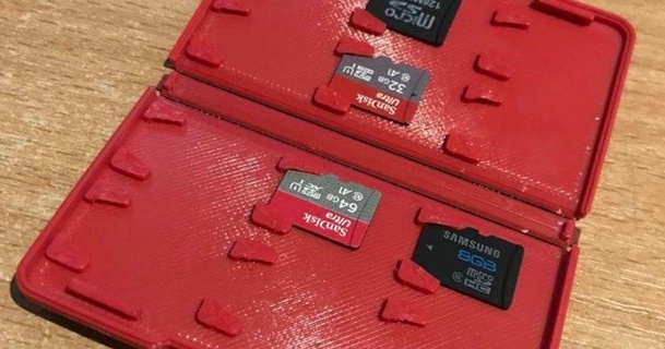 mikro sd kart kaset Kutu Usteuja indir Bedava stl model printablescom 3d modeller gadget'lar taşınabilir cihazlar Kulp destek microsd Nokia 3d print model - Mito3D