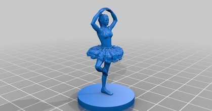 bailarina colección mz4250 descargar gratis stl modelo imprimiblescom 3d modelos juguetes juegos tablero bailarín 3d print model - Mito3D