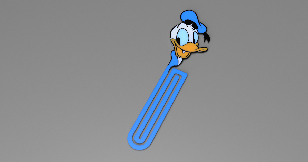 Donald ördek yer imi uydu indir Bedava stl model printablescom 3d modeller oyuncaklar oyunlar aksiyon rakamlar heykeller kitap Disney Duck 3D print model - Mito3D