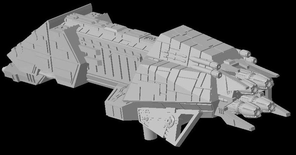 sw Armada interceptoriv Fregatte onilkreationen download frei stl Modell Printablescom 3d Modelle Spielzeuge Spiele draussen Krise Krieg Sterne 3d print model - Mito3D