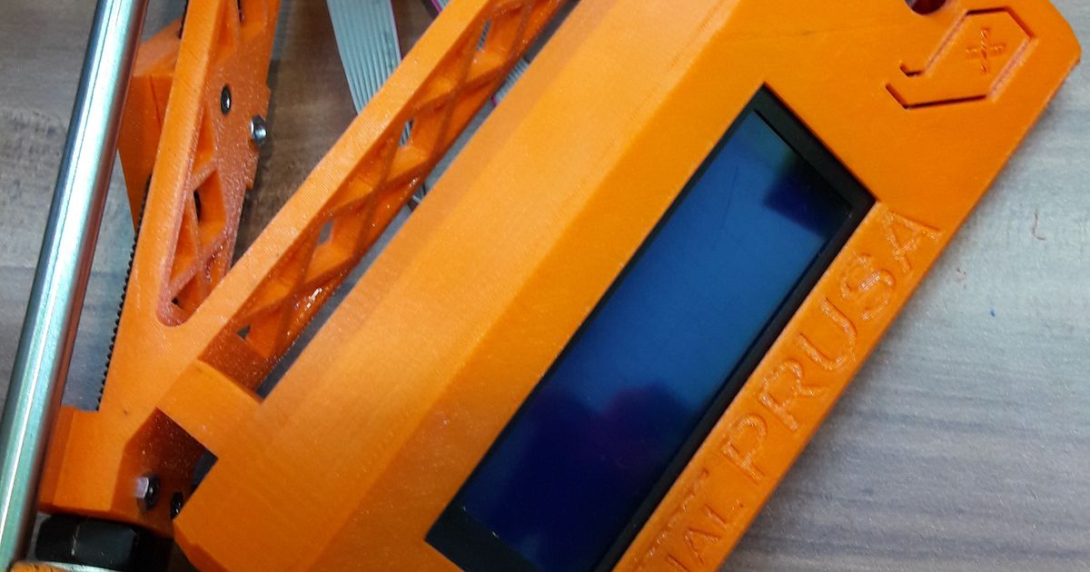 lcd binmek Prusa i3 mk2 Mendel mcbig indir Bedava stl model printablescom 3d modeller yazıcılar Aksesuarlar prusai3mk2 3D print model - Mito3D