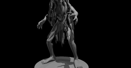 sea hag - updated mz4250 download free stl model printablescom 3d models toys & games board dungeonsanddragons witch 3d print model - Mito3D