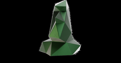 Lowes poli Moai lxo indir Bedava stl model printablescom 3d modeller Sanat tasarım heykeller heykel düşük modern 3d print model - Mito3D