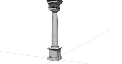 tuscan order column khattoum yahoocom download free stl model printablescom 3d models world & scans architecture urbanism classical 3d print model - Mito3D