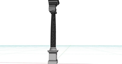 ionic order column khattoum yahoocom download free stl model printablescom 3d models world & scans architecture urbanism classical 3d print model - Mito3D