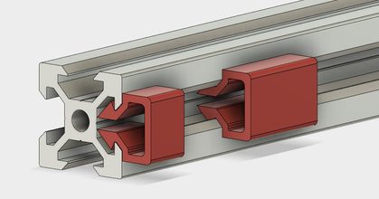 yacc câble agrafe openbuilds slot rail mcmatt Télécharger libre stl modèle imprimablescom 3d modèles imprimantes accessoires 20x20 20x20aluminum 20x20extrusion cableclip gestion câbles 3d print model - Mito3D