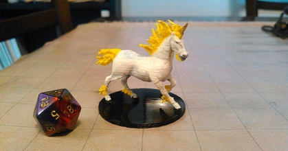 unicorno mz4250 Scarica gratuito stl modello printablescom 3d Modelli giocattoli Giochi tavola dnd Dungeons and Dragons 3d print model - Mito3D