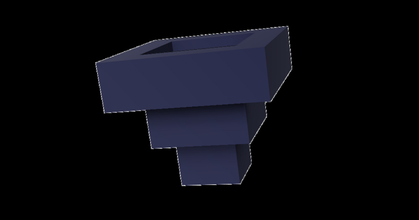 Kunst Trichter klopfen fripp download frei stl Modell Printablescom 3d Modelle Spielzeuge Spiele fusion360 Minecraft 3d print model - Mito3D