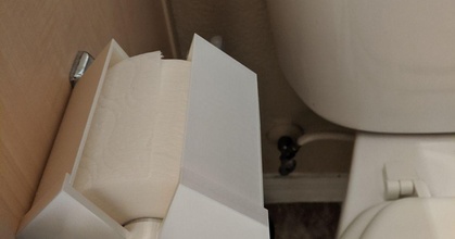 tp koruyucu mk5 jp güçler indir Bedava stl model printablescom 3d modeller ev halkı banyo kedi tuvalet kağıdı tutacağı 3d print model - Mito3D