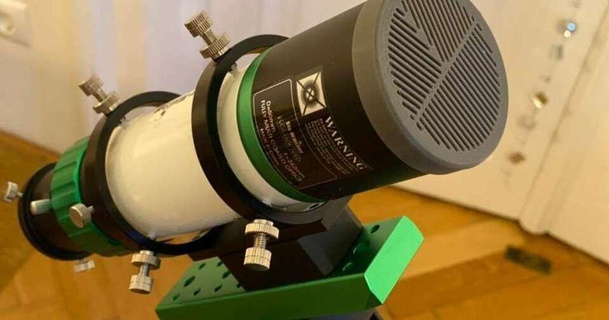 Bahtinovmaske Skywatcher evoguide 50 Kaitain download frei stl Modell Printablescom 3d Modelle Gadgets Foto Video Astrofotografie 3d print model - Mito3D