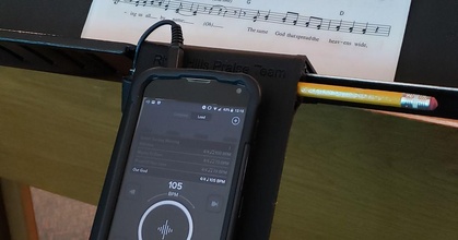 music stand phone holder usman suriono download free stl model printablescom 3d models hobby & makers musicalinstrument 3d print model - Mito3D