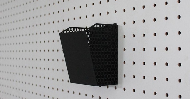 çivi yazı tahtası sepet atlatmak el işleri indir Bedava stl model printablescom 3d modeller ev halkı ofis garaj organizasyonu organizasyon pegboard delikli kutu 3d print model - Mito3D