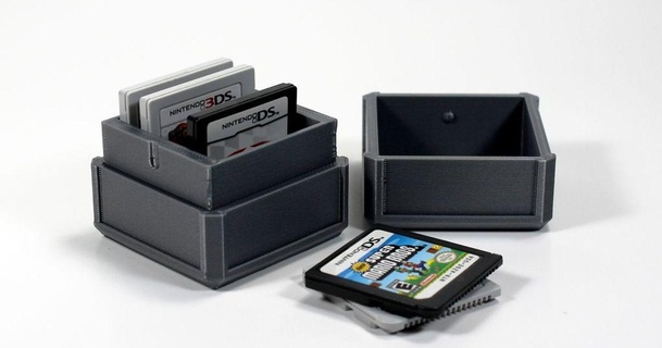 3ds nds cartridge case zemba craftworks download free stl model printablescom 3d models gadgets 3d print model - Mito3D