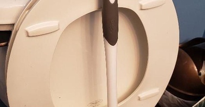 toilet plunger drying hook usman suriono download free stl model printablescom 3d models household bathroom toiletplunger 3d print model - Mito3D
