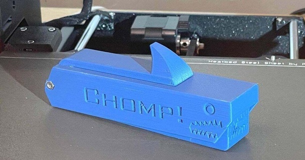 chompy filamento squalo martin au Scarica gratuito stl modello printablescom 3d Modelli stampanti Accessori taglierina 3d print model - Mito3D