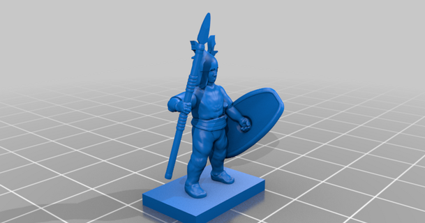 punic wars - celtic infantry command guy montag download free stl model printablescom 3d models toys & games 20mm 25mm axe axeman axemen 3d print model - Mito3D