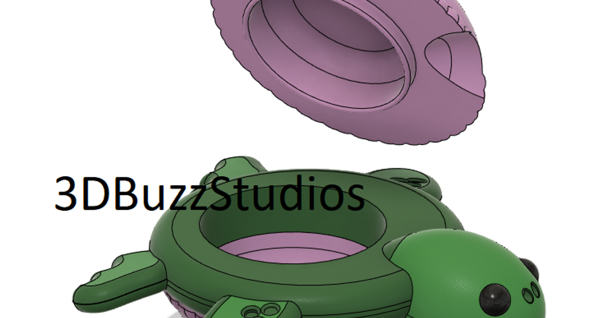 sea-macaron 3dbuzz studios download free stl model printablescom 3d models world & scans animals 3dprinting jewelryholder macaron seamacaron 3D print model - Mito3D