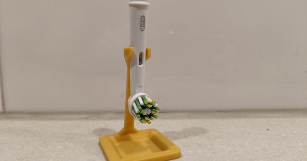 elektrik diş fırça baş ayakta durmak damlayan tepsi shan indir Bedava stl model printablescom 3d modeller ev halkı banyo braunoralb bruanoralb elektrikli fırçası Sözlü b oralbhead 3d print model - Mito3D