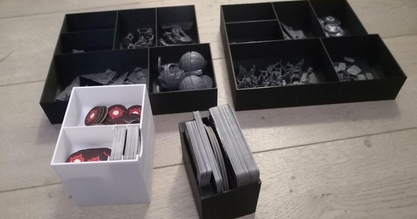 star wars rebellion + rise empire organizer theggenes download free stl model printablescom 3d models toys & games board boardgame insert storage 3d print model - Mito3D