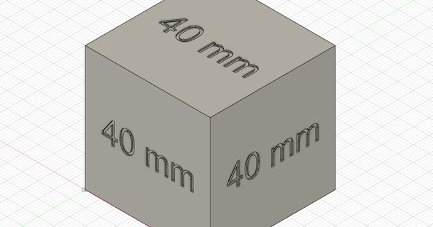 40x40x40 mm cube dsyr2005 Télécharger libre stl modèle imprimablescom 3d modèles imprimantes tester 40mm bloquer 3d print model - Mito3D