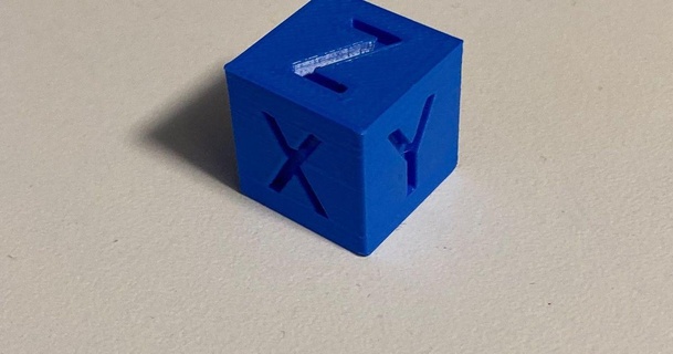 xyz calibrazione cubo 20x20x20mm fallito Scarica gratuito stl modello printablescom 3d Modelli stampanti test 20mm 3d print model - Mito3D