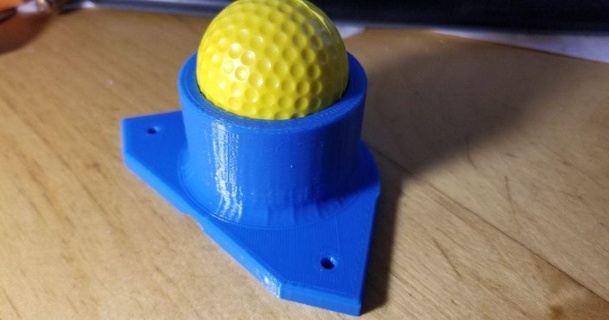 anycubic Kossel lineal golf pelota pie gartnix descargar gratis stl modelo imprimiblescom 3d modelos impresoras actualizaciones anycubickosseldelta anycubickosselplus 3d print model - Mito3D