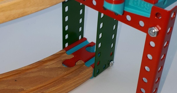 ev vl codr pro kit merkur legno ferrovia dejf Scarica gratuito stl modello printablescom 3d Modelli giocattoli Giochi edificio briocompatibile montagne russe in 3d print model - Mito3D