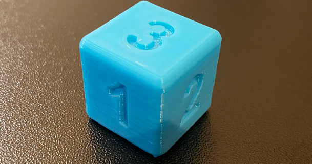 20mm calibration dice praetoriancz download free stl model printablescom 3d models printers test cube 3d print model - Mito3D