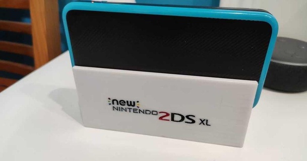 Nintendo 2ds xl Laden Dock mikel download frei stl Modell Printablescom 3d Modelle Gadgets Ladestation 3d print model - Mito3D