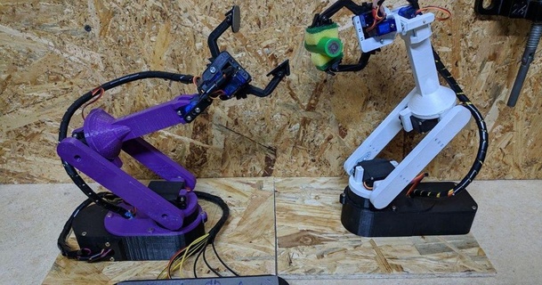 3darm seminterrato creazioni Scarica gratuito stl modello printablescom 3d Modelli passatempo creatori rc robotica arduino braccio Fai pinza robot 3d print model - Mito3D