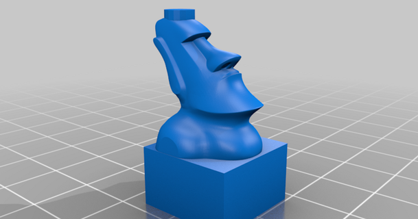 lego compatible moai linksu download free stl model printablescom 3d models toys & games building miniature 3d print model - Mito3D