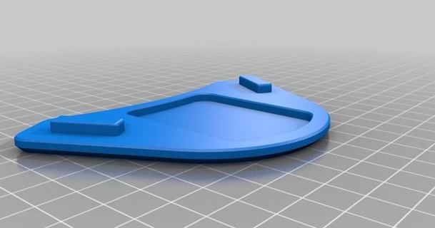 anycubic kossel linear upper dust covers airwaves ted download free stl model printablescom 3d models printers - upgrades 3d print model - Mito3D