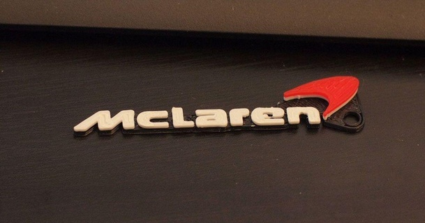 McLaren llavero Joo descargar gratis stl modelo imprimiblescom 3d modelos Moda accesorios f1 formula1 mcm 3d print model - Mito3D