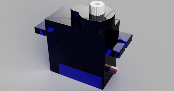 pequeña servo motor jakob Kerber descargar gratis stl modelo imprimiblescom 3d modelos pasatiempo hacedores electrónica arduino pwm rc 3d print model - Mito3D