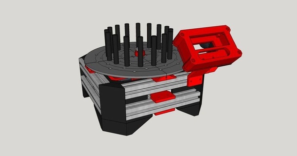 automatisch Wicklung Maschine Loidolt download frei stl Modell Printablescom 3d Modelle Hobby Macher Ideen Arduino uno Aufwickler Spulenwickler 3d print model - Mito3D