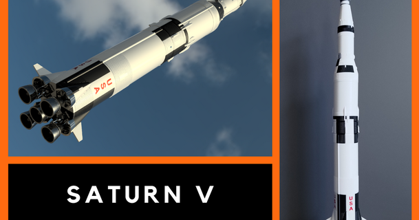 Saturno multi partes 1 200 Mañana descargar gratis stl modelo imprimiblescom 3d modelos aprendizaje física astronomía Apolo apollo11 multiparte nasa cohete 3d print model - Mito3D