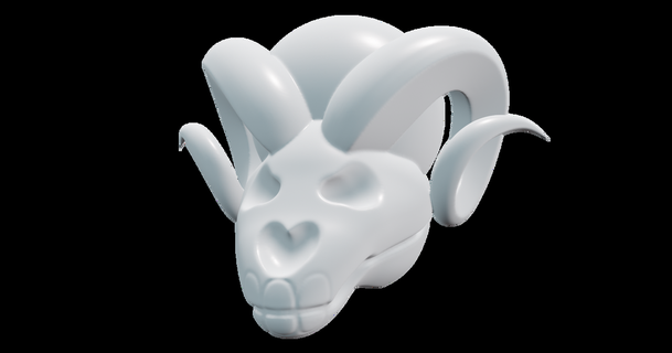 estragos personal RAM cráneo ivancebellan descargar gratis stl modelo imprimiblescom 3d modelos disfraces accesorios disfraz maestros universo skeletor 3d print model - Mito3D