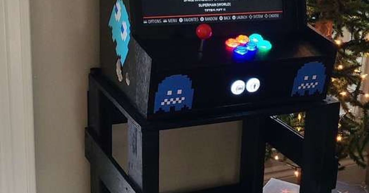compensato arcade mrussa Scarica gratuito stl modello printablescom 3d Modelli passatempo creatori idee 3D print model - Mito3D