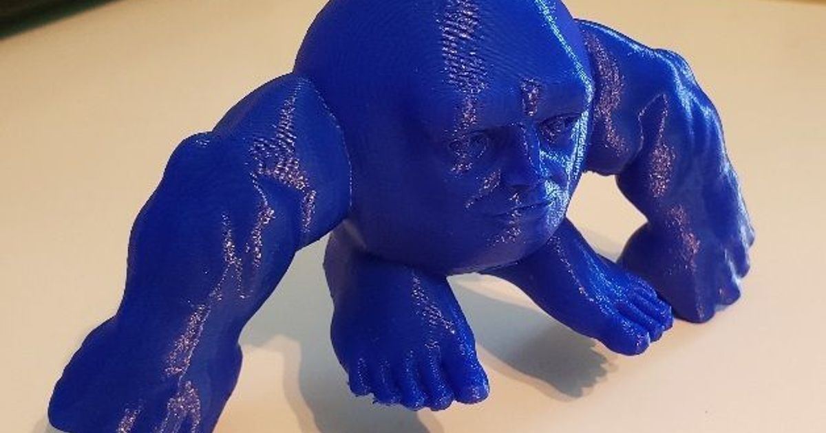 braço Kirby remixar pés mrusse baixar livre stl modelo printablescom 3d modelos arte Projeto designs 3D print model - Mito3D
