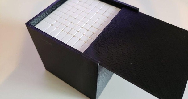 9x9 rubik cubo scatola mrussa Scarica gratuito stl modello printablescom 3d Modelli giocattoli Giochi puzzle brain teasers 3d print model - Mito3D