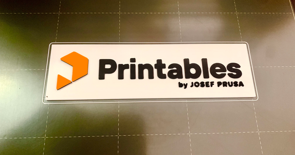printables joseph prusa logo george download free stl model printablescom 3d models art & design 2d plates logos 3d print model - Mito3D