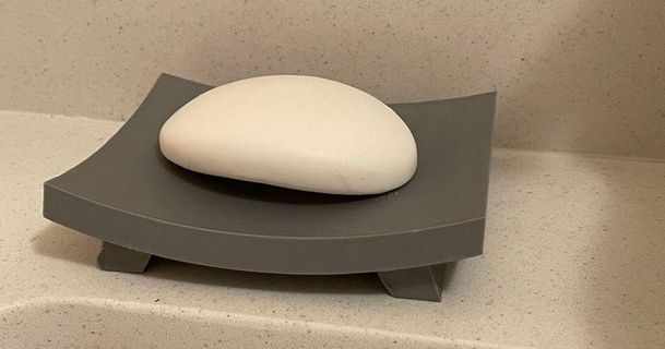 modern sabun tepsi kararı indir Bedava stl model printablescom 3d modeller ev halkı banyo Sabun tutucu tepsisi 3d print model - Mito3D