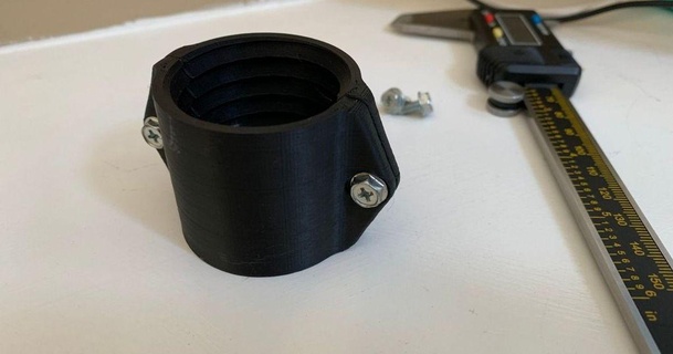 40mm manguera reparar collar moldeado descargar gratis stl modelo imprimiblescom 3d modelos casa equipo vacío 3d print model - Mito3D